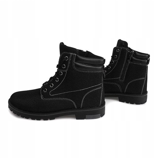 Timberki Trappers TL042-11 Negru 2