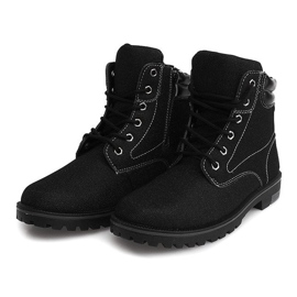 Timberki Trappers TL042-11 Negru 1