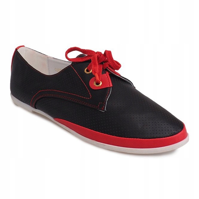 Pantofi Jazz Openwork CS002 Negru 1