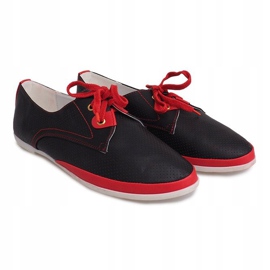 Pantofi Jazz Openwork CS002 Negru 2
