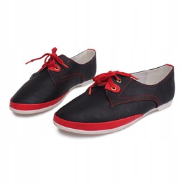 Pantofi Jazz Openwork CS002 Negru 3