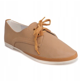 Încălțăminte Jazz Openwork CS002 Camel maro 4