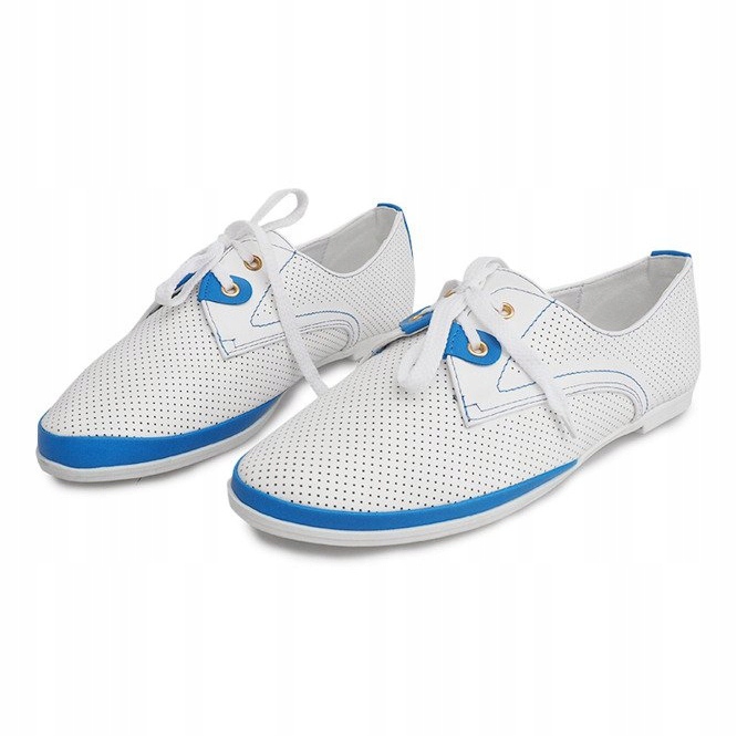 Pantofi Jazz Openwork CS002 Alb 1