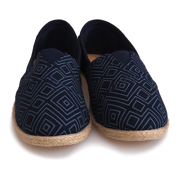 Espadrile din in B211-3 Adidași albastri albastru 2