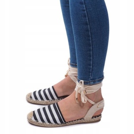 Sandale Espadrile Balerini 6368 Negru 2