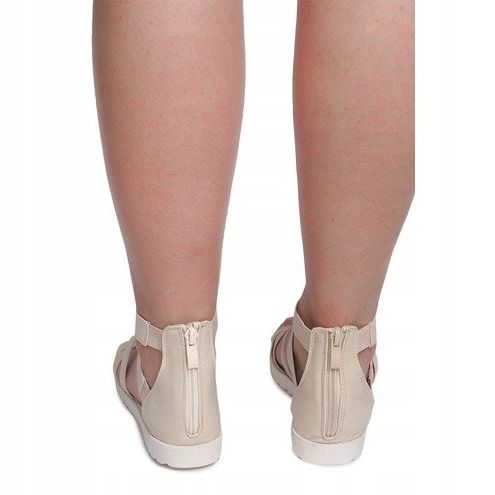 Sandale romane LEI-109 Bej 1