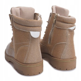 Timberki Trapery TL042-12 AURO / MARO de aur 1 Timberki Trapery TL042-12 AURO / MARO de aur 1