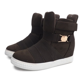 Adidași cu pană 669 Olive verde 1