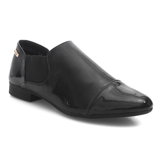 Încălțăminte clasică Slip-On TL1165-1 Negru 2