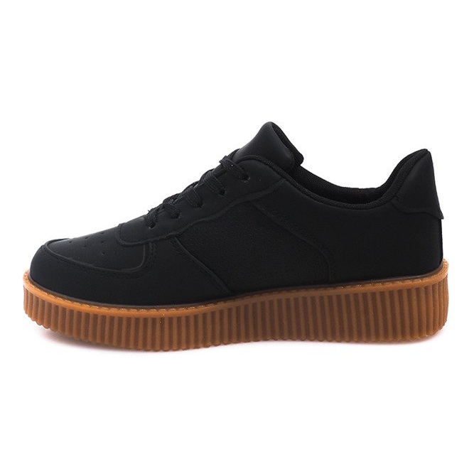 Creepers Boots On Platform B3136B-SP Negru 1