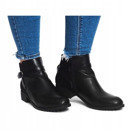 Decorat cu cizme negre LM-201 negru 2