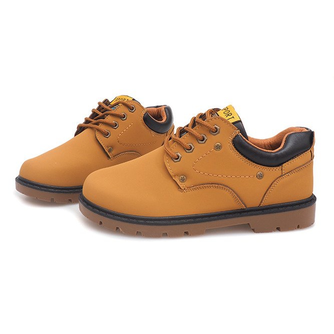 Cizme Brogues clasice JX-20 Camel maro 2