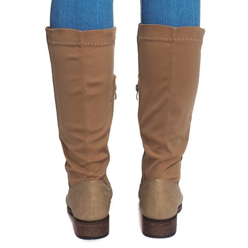 Încălțăminte caldă înaltă BL2838 Kaki verde 1