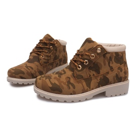 Timberki Trapery W-3056 Camel maro 2