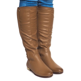 Încălțăminte caldă caldă TL12865-18 Kaki multicolor verde 1