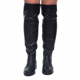 Cizme elegante A-8NR2 Negre negru 2 Cizme elegante A-8NR2 Negre negru 2