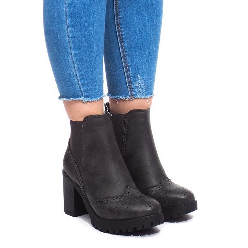 Cizme calde 35-611 Gri 1