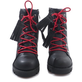 Ties Booties Workers 9101-1 Negru 5
