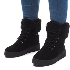 Adidași calzi 16-560 negri negru 1