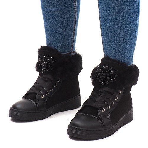 Adidași calzi KB-045 Negru 1