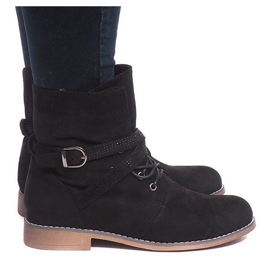 Cizme calde Jodhpur W305 Negru 1