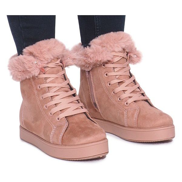 Adidași calzi XY-288 Roz 2