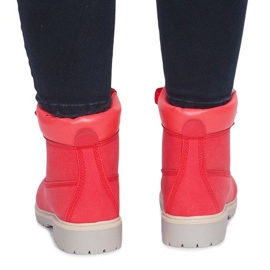 Trapere izolate Timberki TL0127-4 Roșu 4