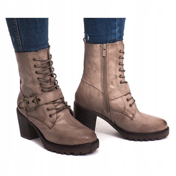 Cizme militare calde S167 Kaki multicolor verde 2