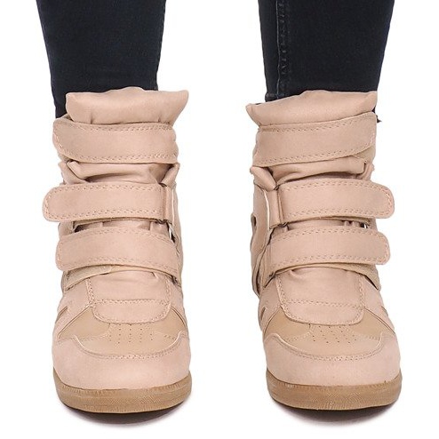 Adidași cu pană BZ8386 Kaki multicolor verde 1