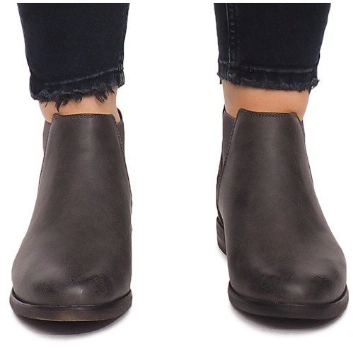 951-PA Cizme gri cu elastic 1