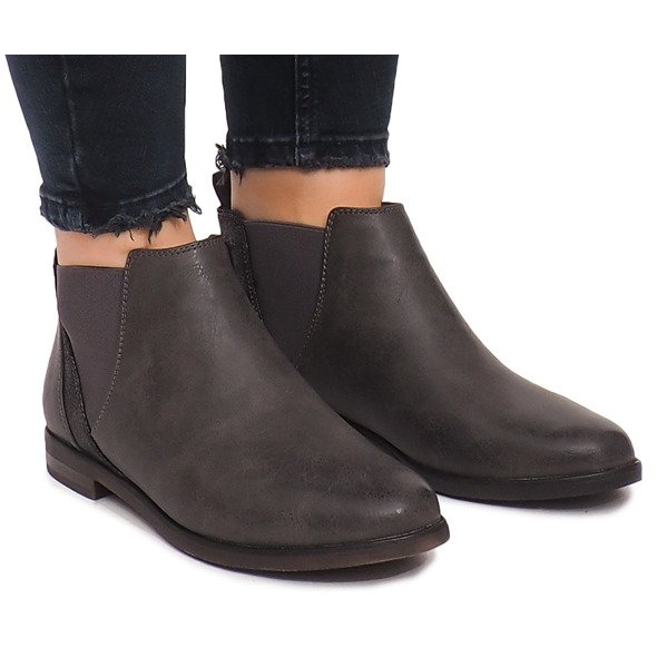 951-PA Cizme gri cu elastic 2