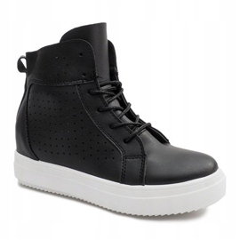 Adidași cu pene ajurate NB53P Negru 2