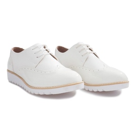 Pantofi Jazz Delphine White alb 2
