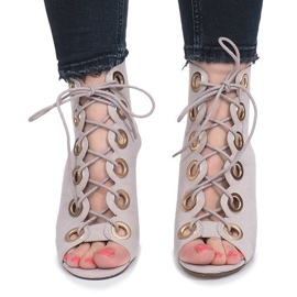 Cizme gri Sylviane 1