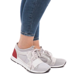 Adidași sport de culoare gri AM-812 1 Adidași sport de culoare gri AM-812 1