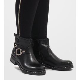 SDS Cizme negre 7313-PA negru 1