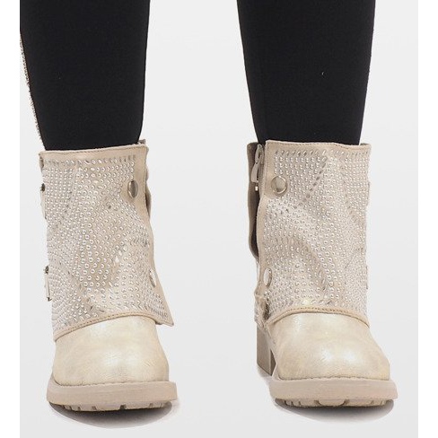 Marquiiz Cizme decorate cu aur 6352-PA de aur 1