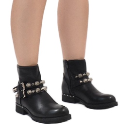 Cizme negre C575 negru 1
