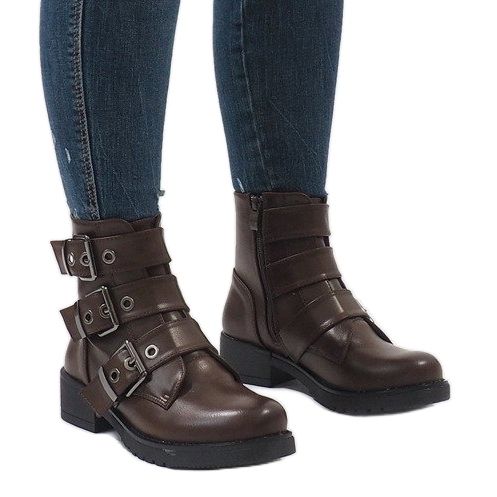 Cizme de cămilă QTY-002 maro 1