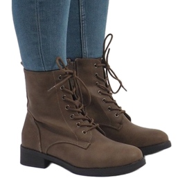 Ghete izolate cauciucate kaki W122 2