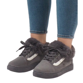 Cizme gri, adidași cu izolație FB-186 2