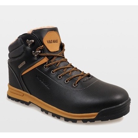 Cizme de zăpadă izolate negre M17097-2 negru 1