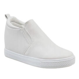 Adidași albi pe pană DD384-2 1