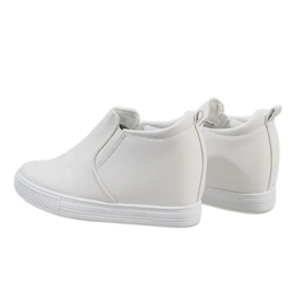 Adidași albi pe pană DD384-2 3