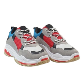 Pantofi sport negri la modă D1901-L65 multicolor 1