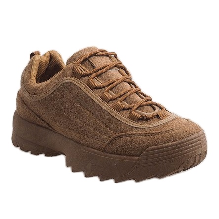 81016 pantofi sport la modă maro 1 81016 pantofi sport la modă maro 1