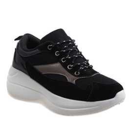 Pantofi sport la modă negri din 1862 negru 1 Pantofi sport la modă negri din 1862 negru 1