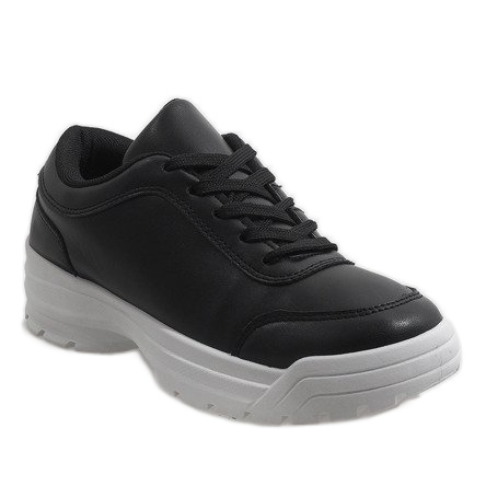 Pantofi sport negri la modă din 1858 negru 1 Pantofi sport negri la modă din 1858 negru 1