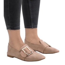 Mocasini roz balerini 6979-P 1