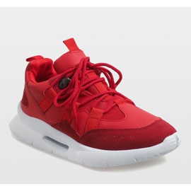 Încălțăminte sport roșie la modă R-375 roșu 1